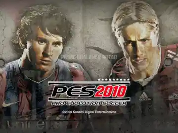 Pro Evolution Soccer 2010 (USA) screen shot title